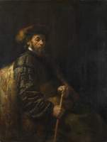 Man Seated with a Stick (follower)