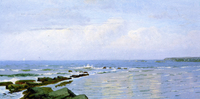 Ocean, Sky, Horizon