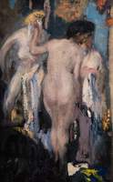 Study of Nudes Bathing