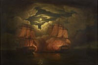 The Engagement Between "The Arethusa" and "La Belle Poule"  17 June 1778