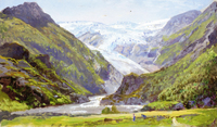 Norwegian Mountain Scene