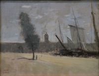 Dunquerque, remparts et porte d’entrée du port