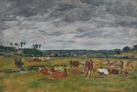 Paysage avec vaches (Landscape with Cows)