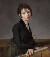Girl with Portfolio