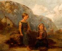 Children Gathering Seaweed