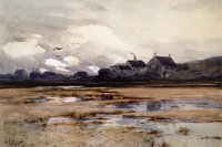 Across the Marsh, Monhegan Island