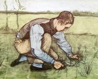 Young Peasant with Sickle