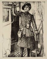 Women's Work: In the Towns - A Bus Conductress