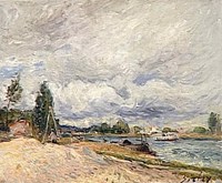 Les bords du Loing ou de la Seine