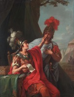 Alexander Putting his Seal Ring over Hephaestion's Lips