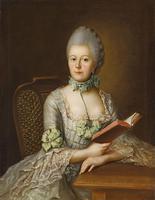 Portrait of Anna Victoriamaria von Rohan