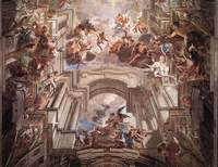 Allegory of the Jesuits' Missionary Work (detail)
