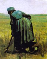 Peasant Woman Digging