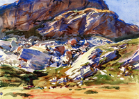 Simplon Pass: Craggs