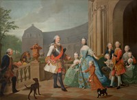Portrait of Prince Carl of Waldeck-Pyrmont and his Family