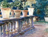 Villa di Marlia, Lucca: The Balustrade