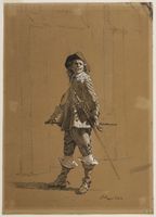 Standing Cavalier