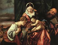 The Mystic Marriage of Saint Catherine