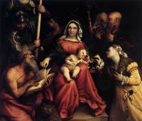 The Mystic Marriage of Saint Catherine