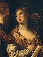 Saint Catherine with an Angel