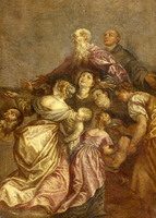 Saint Sebastian Encourages Saint Mark and Saint Marcellus to Martyrdom