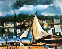 Sailboat at Chatou