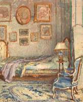 Bedroom Interior, Auppegard, France