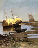 Gathering Salt Hay