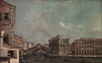 The Grand Canal above the Rialto