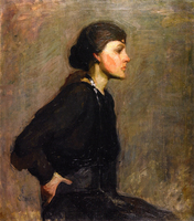 Portrait of Miss B (Nina B. Ward)