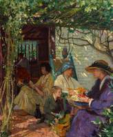 The Terrace outside the Priest's House
