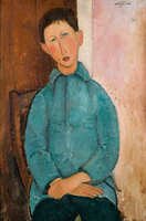 Boy in a Blue Vest