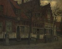 Houses on the Breedstraat in Enkhuizen