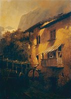 Watermill in the Mountains