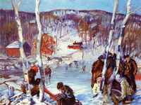 Skating on the Pond