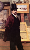 Self-Portrait in the Studio