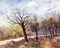 Spring at Les Sablons near Veneux-Nadon