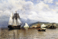 Entering Harbor, Coast of Labrador
