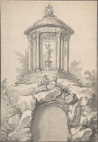 Design for Festival Architecture for an Entry into Paris for the King of Sweden, Frederick I of Hesse
