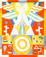 Arrangement - Heiroglyphics (Painting No. 2)