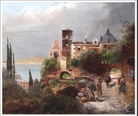 Before a Southern Italian Coastal Village