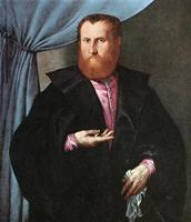 Man in a Black Cloak