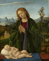 Madonna Adoring the Child