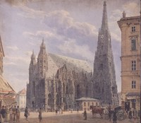 Der Stephansdom in Wien (St. Stephen's Cathedral in Vienna)