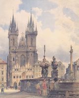 The Tyn Cathedral in Prague