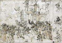 St John the Evangelist Resuscitating Druisana (Study)
