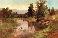 Lake from Honey Springs Ranch
