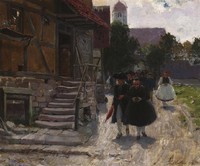 Churchgoing in Schwelm