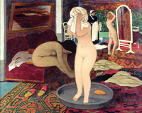 Women Washing and Dressing