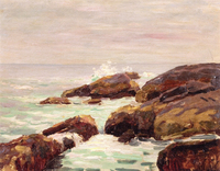Monhegan Surf and Rocks